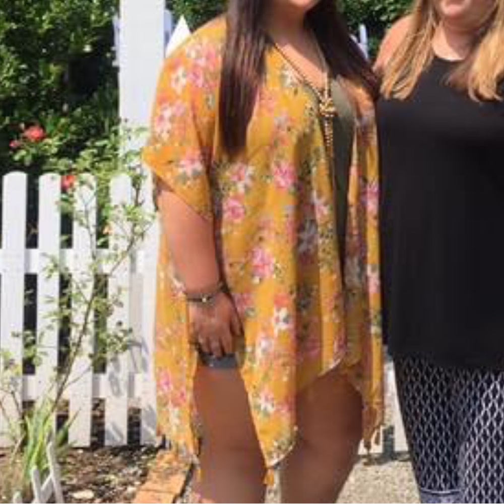 Floral kimono